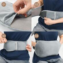 SoffinaLife Hot Water Bottle And Storage Bag Set, Minimalist Gray Hand Warmer And Storage Box Set, Suitable For Winter, Gift For Mom, Dad, Men, Friends, Teachers, Detachable And Washable Plush Hot Water Bottle, Suitable For Indoor And Outdoor Home Office Camping Commuting, Winter Essential Accessory - Multicolor - View 8