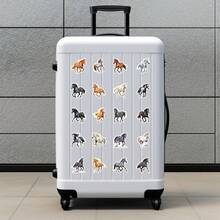 50Pcs Galloping Steeds Stickers - Stationery Graffiti Stickers, Decals For Party, Water Bottle, Scrapbook, Laptop, Skateboard, Computer, Gift Bags, Envelope Seals, Office Supplies, For Teens Fans - Galloping Steeds Stickers - View 6