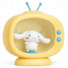 Miniso Sanrio 授權電視造型小夜燈，可愛 3D 角色檯燈，臥室桌面裝飾，適合女孩生日與節日禮物 - 大耳狗-黃色 - 查看 6