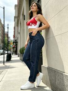Women Jeans - Medium Wash - View 4