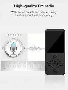 Portable MP3 MP4 Player 1.8-Inch Screen, Digital Audio Music Player With Recording, E-Book, AB Loop Functions, Supports Up To 128GB, Suitable For Sports And Travel - View 7