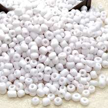 10g/Pack, Approx. 300pcs, 3mm Matte Macaron Series Solid Color Round Glass Seed Beads, Suitable For Clothing Embroidery And Weaving To Make Clothes More Fashionable - 3mm AB Matte Macaron 10 Colors - View 13