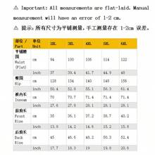 男士大码休闲字母和笑脸印花工装裤，秋季 - 黑色 - 查看 8