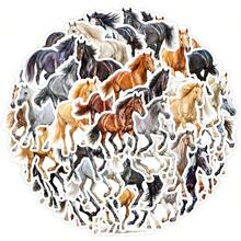 50Pcs Galloping Steeds Stickers - Stationery Graffiti Stickers, Decals For Party, Water Bottle, Scrapbook, Laptop, Skateboard, Computer, Gift Bags, Envelope Seals, Office Supplies, For Teens Fans - Galloping Steeds Stickers - View 8