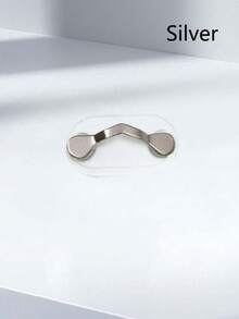 1pc Magnetic Glasses Holder, Portable Glasses Storage, Creative Magnetic Clothing Clip, Earphone Cable, Halloween ID Card - Magnetic Eyeglass Holder - View 6