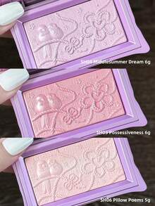 chéeryep Pillow Gem Highlighter Powder SH04 Midsummer Dream, Efek Ganda Matte & Shimmer Lembut, Menciptakan Kilau Alami yang Lembap, Cocok untuk Tulang Pipi dan Pangkal Hidung, Mempertegas Kontur Wajah, Bubuk Mutiara Mika Ultra Halus, Tidak Berminyak, Cocok untuk Pemula, Hadiah - SH04 Mimpi Pertengahan Musim Panas - View 5