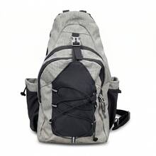 1PC New Pickleball Racket Bag, Large Capacity Multi-Compartment Tennis Badminton Pickleball Racket Storage Bag, Multi-Functional Backpack Outdoor Sports Bag, Water-Resistant Wear-Resistant Fabric, Grey/Black Optional, Suitable For Pickleball, Badminton, Tennis, Hiking And Other Outdoor Sports, Halloween Christmas New Year Gift - Multicolor - View 13