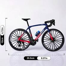 1:10 Scale Alloy Mountain Bike Model, Fully Functional Simulation Downhill Bicycle, Desktop Ornament And Photography Prop - Multicolor - View 2