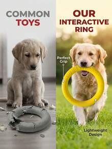 Indestructible Dog Toy - Chew-Resistant , Designed For Aggressive Chewers, Suitable For Summer Pool, Beach Training And Fetch Games, Durable And Waterproof, Perfect For Outdoor Play, Fits Small To Large Dogs - Mother's Day Gift Choice - Multicolor - View 5