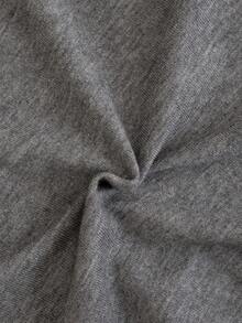 2-In-1 Argyle Knit Cardigan, Patchwork Diamond Pattern Round Neck Cropped Slim Fit Long Sleeve Knit Jacket - Gray - View 10