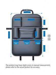 1pc Car Seat Back Storage Bag, Car Seat Back Organizer, Car Interior Tissue Box Holder, Car Seat Back Storage Rack - A-3097 - View 11