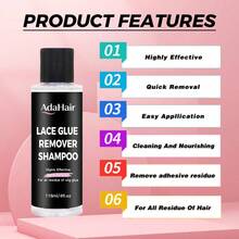 Magicflow 118ml/4fl.Oz Glue Residue Remover Shampoo Fast-Acting, No Residue, No Pulling, Gentle, Latex-Free, For All Wigs - 118ml - View 4