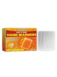 JUE FISH Self-Heating Warm Patch (Boxed) Portable Self-Warming Heating Waist & Abdomen Warm Patch, Portable Self-Heating Fast Warm Patch, Winter Cold Protection Long-Lasting Warm Patch, Hand Warmer, Winter Cold Protection & Warmth Outdoor Disposable Convenient Portable Warm Patch - A - View 13