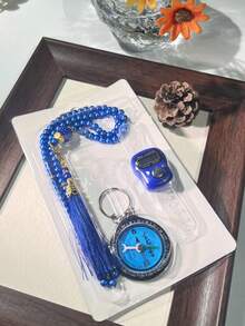 Set Tasbih Penghitung Cincin Mini yang Indah, Portabel, Ringkas, Ringan, Blok Warna Minimalis Elegan, Penghitung Doa Arab Timur Tengah 0-99999, Penghitung Orang, Penghitung Serbaguna - Beraneka warna - View 19