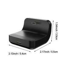 P5 Handle Rear Cover Power Bank, 1800mAh External Battery Clip, With Battery Level Percentage Display, Portable External Charging Base - Black - View 9