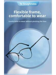 1PC Metal Cat Eye Dual-Color Diamond Decor Indoor Outdoor Photochromic Multi-Use Fashion Versatile Women's Fashion Glasses - A - View 8