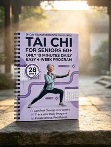 2/1pc 10-Minute Daily Tai Chi Practice, Enhance Physical Fitness And Daily Energy, Improve Joint Health And Flexibility, Strengthen Leg Muscles And Agility, Suitable For Beginners, 21-Day Tai Chi Course - Multicolor - View 2