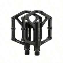 1 Pair Aluminum Alloy Mountain Bike Pedals, Wider Non-Slip Bearing Pedals, Suitable For Road Bikes And Bicycles - Multicolor - View 10