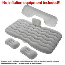 1pc Car Inflatable Bed, Wave Pattern Inflatable Mattress, Car Accessories, Back Seat Sleeping Pad, SUV/Sedan Universal Inflatable Bed, Portable Travel Camping Sleeping Pad - Perfect Gift For Drivers (This Product Does Not Include Air Pump, Only Includes One Inflatable Bed!) - Air Mattress*1 (pump Not Included) - View 18