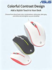 ASUS A60 Wired Gaming Mouse, Adjustable DPI, RGB Lighting, Compatible ...
