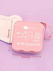 Tas Digital Persegi Portabel untuk Kamera CCD, Pengisi Daya, Earbud, Kartu Memori & Kabel. Kantong Perjalanan Ringkas dengan Motif Menarik untuk Melindungi Elektronik Kecil. Sempurna untuk Perjalanan, Liburan, Kantor & Penggunaan di Asrama. Hadiah Luar Biasa untuk Ulang Tahun, Paskah, dan Natal. - MultiWarna - View 10
