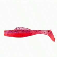6 Floating T-Tail Soft Baits, TPR Paddle Tail Swimming Baits, Strong-Scent Fishing Soft Lures, Suitable For Freshwater And Saltwater, For Bass, Barracuda, And Trout Fishing - Multicolor - View 10