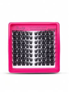 Desliy 5 In 1 Lash Clusters Kit Includes 2pcs Lashes 1pc Tweezer 1pc Bond & Seal 1pc Remover Mixed Styles Beginner-Friendly DIY At Home For Wedding/Daily/Travel/Gift Lash Clusters Individual Lashes False Eyelashes - Rose Red - View 21