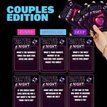 50-Piece Romantic Couples Card Game: Playful Prompts & Dares, Adventurous Challenges & Fun Date Night Activities, Two-Player Relationship Board Game, Valentine's Day & Anniversary Gift For Him And Her - Multicolor - View 4