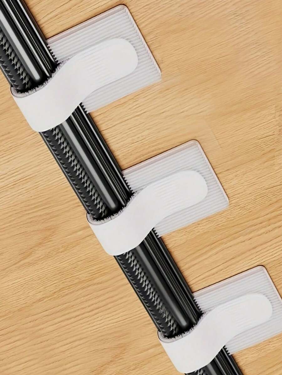 50pcs Nylon Self-Adhesive Cable Ties, Magic Tape, Easy Power Cord Organization, Flexible Multi-Purpose Home And Office Cable Straps, Wire Fixers - Easy Cable Management And Organization - Reusable Durable Cable Adhesive Rings, Suitable For Home And Office, Desktop Cable Rack, Cable Organizer, Self-Adhesive Cable Storage Tool, Cable Ties, Wall Cable Organizer, Computer Cable Clips, Network Cable Organizer, Christmas Decoration, Halloween Decoration, Outdoor Garden Decoration, Autumn Home Decor, Bedroom Decor, Kitchen Decor, Christmas Gift