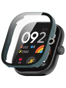 Protective Film Case Compatible With Xiaomi Watch 4 Smart Watch, Anti-Scratch Protective Film Frame Cover, PC Material Shell + Tempered Glass Full Protection - Compatible With Redmi Watch 4 - View 12