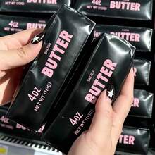 1pc 14CM Gaint Crunch Sound Butter Stick Fidget Toy In Black & Pink, Internal Round Blocks & Petal Sequins, Soft Squeeze Sensory Decompression Toy,ASMR Crunchy Sound Fidget Toy,Stress Relief Toy For Daily Relax - Multicolor - View 5