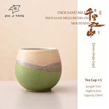 4pcs Ceramic Tea Cup Set - Japanese Pottery Coffee Cups With Gift Box, Modern Wabi-Sabi Style Art Cups, Suitable For Tea, Coffee, Latte, Cappuccino - Elegant Gift For Birthday, Wedding, Housewarming (Multi-Color) - Multicolor - View 14