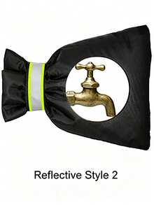 Outdoor Faucet Insulation Cover, Winter Water Tap Freeze Protection Cover, Waterproof Anti-Freeze Protective Bag For Outside Faucet, Winter Outdoor Plumbing Supplies - Faucet Insulation Cover - View 1