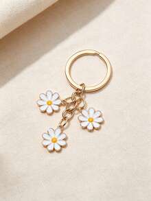 Cherry Blossom Keychain Simple Cherry Blossom Flower Phone Charm Decorative Accessory For Women And Girls - Multicolor New-6 - View 6