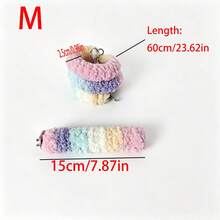 2Pcs Parrot Rope Perch Set, Bendable Macaron Plush Climbing Rope & Straight Bird Standing Stick, 3 Sizes Available, Bird Cage Decor Toy For Budgie Lovebird Cockatiel - Multi-functional Combination - View 8