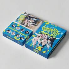 55pcs Album Cards Celebrity Merchandise LOMO Small Cards, Collectible Photo Cards & Storage Box Lomo Cards Lomo, Decorative Postcards, Art Print - Multicolor - View 5