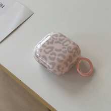 Casing Earphone Motif Leopard Aneka Warna dengan Gantungan, Kompatibel dengan 5/ Pro 3/Pro 2/ 4/ 3/ 1/2, Pelindung Minimalis Lucu untuk Anak Perempuan - MultiWarna - View 13