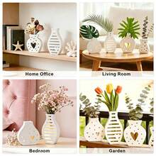 2pcs 4-Cavity Mini Vase Silicone Mold, Resin Casting Mold, Suitable For Plaster, Resin, Micro-Cement And Other Handicraft DIY Projects, Used For Making Small Flower Pots, Flower Holders And Home Decor - Mold - View 5