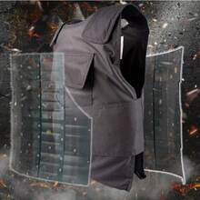Stab Proof Anti-Cut Body Armour Vest Adjustable Security Guard Tactical Vest UK - 26HHQ-wIN-uK-high-strength - View 2