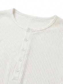 FEIAO Men's Vintage Old-School Fashion Solid Color Lightweight Knit Fabric Minimalist Casual Commute Versatile Top - White - View 6