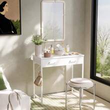 Computer Armoires & Hutches - White - View 2