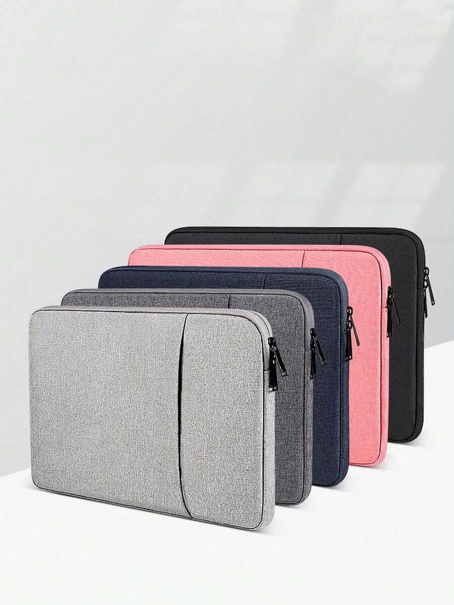 Laptop Sleeve For 13/14/15/16 Inch Air/Pro/Surface/HP Laptops, Complete With Accessories, Polyester Material, With Pockets - View 1