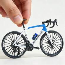1:10 Scale Alloy Mountain Bike Model, Fully Functional Simulation Downhill Bicycle, Desktop Ornament And Photography Prop - Multicolor - View 6