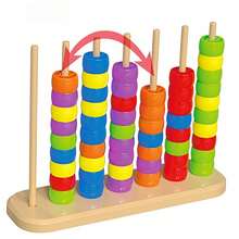 Creative Beaded Educational Toy For Early Childhood Development, Suitable For Toddlers, Enhances Color Recognition And Fine Motor Skills, Perfect Gift For Halloween, Christmas, Thanksgiving, Back To School, Spring And Easter - Multicolor - View 3