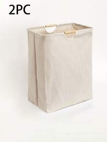 Bohemian Style Oversized Laundry Basket With Handles - Freestanding, Foldable And Collapsible For Storage, Suitable For Bedrooms, Bathrooms, And Dorms, Fresh And Beautiful Style, Large Capacity, Soft Material, Laundry Baskets - Multicolor - View 14