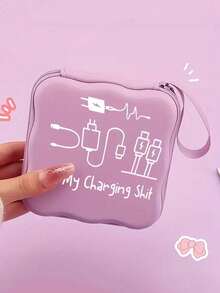 Tas Digital Persegi Portabel untuk Kamera CCD, Pengisi Daya, Earbud, Kartu Memori & Kabel. Kantong Perjalanan Ringkas dengan Motif Menarik untuk Melindungi Elektronik Kecil. Sempurna untuk Perjalanan, Liburan, Kantor & Penggunaan di Asrama. Hadiah Luar Biasa untuk Ulang Tahun, Paskah, dan Natal. - MultiWarna - View 15