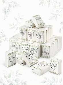 3-Ply Soft Thick Pocket Tissues, 7 Pieces Per Pack, Compact And Portable, Suitable For Weddings, Travel, Commuting, Daily Use - A - View 8