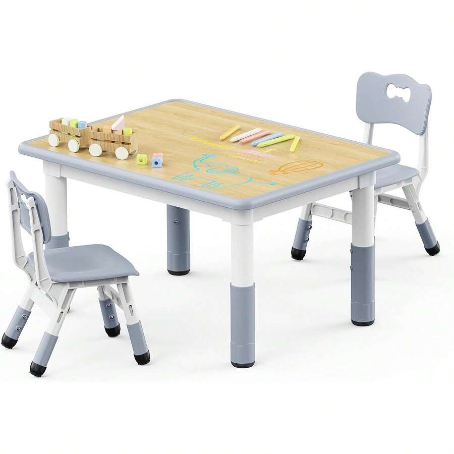 Kids Tables & Chairs - Grey - View 1