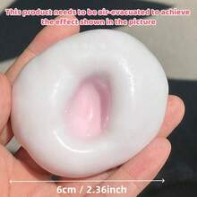 New Moldable Ice Mochi Squeeze Ball, Handmade Slow Rebound Stress Relief Toy, Interactive Friendship Essential, Hot Selling Gift For Family, Friends, Birthday Party, Suitable For Both Boys And Girls - Multicolor - View 17