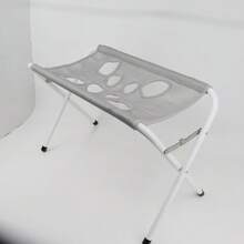 1pc Foldable Pet Bathing Stand (60*40*33cm), Portable Elevated Pet Bathing Rack With Breathable Mesh Surface, Suitable For Dog And Cat Bathing, Drying And Grooming, Fits Large, Medium And Small Dogs And Cats, Stable Fixed Pet Bathing Accessory - 60*40*33cm - View 10